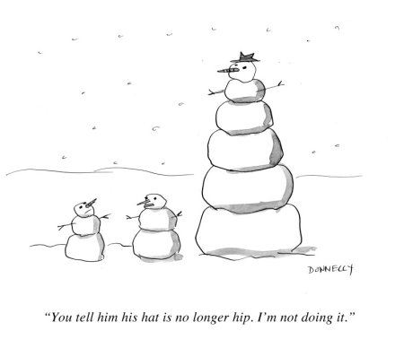 hipster-snowman