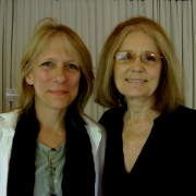 Liza and Gloria Steinem