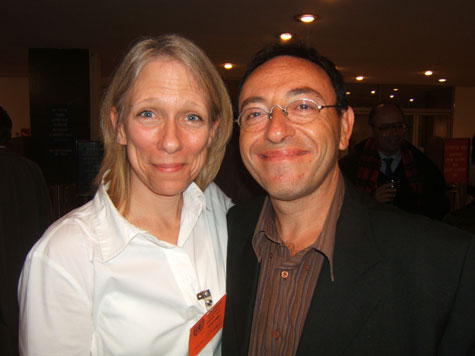 Liza and Michel Kichka, Israeli cartoonist