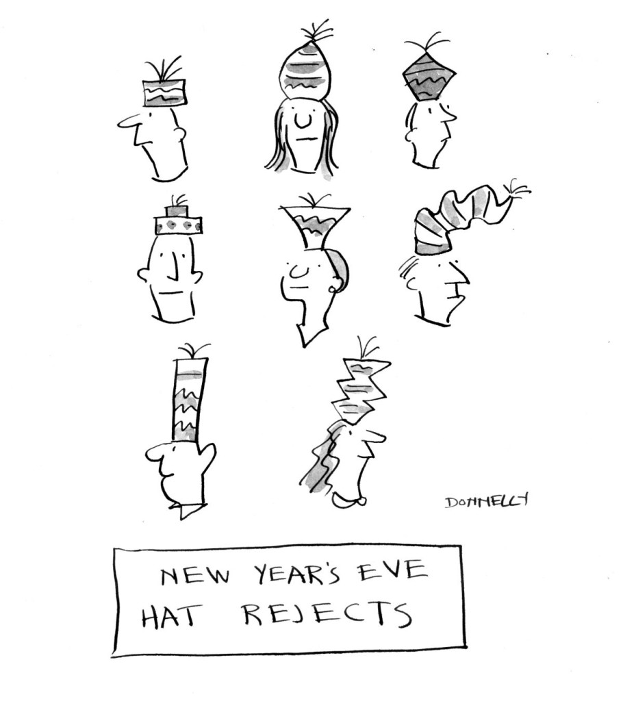 New years eve hat rejects